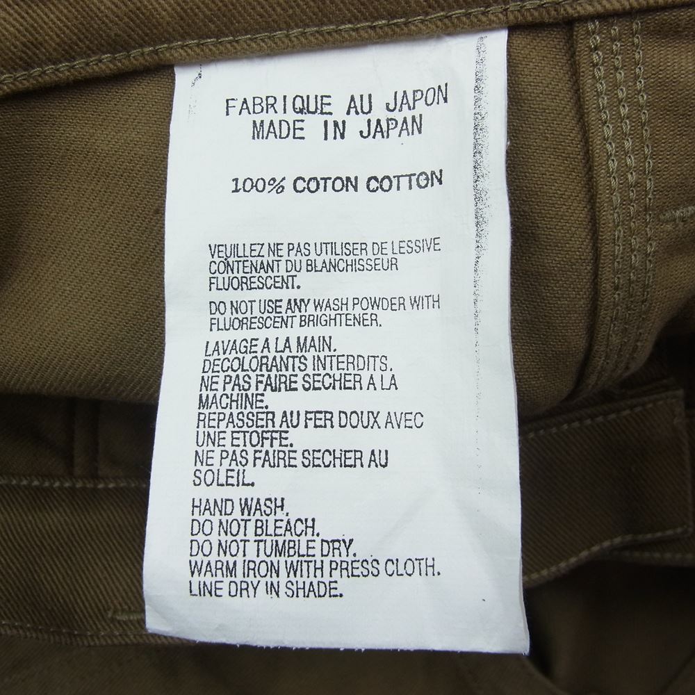 ツキ COMBAT PANTS KATSURAGHI DRILL コンバットパンツ カツラギドリル ブラウン系 2【中古】