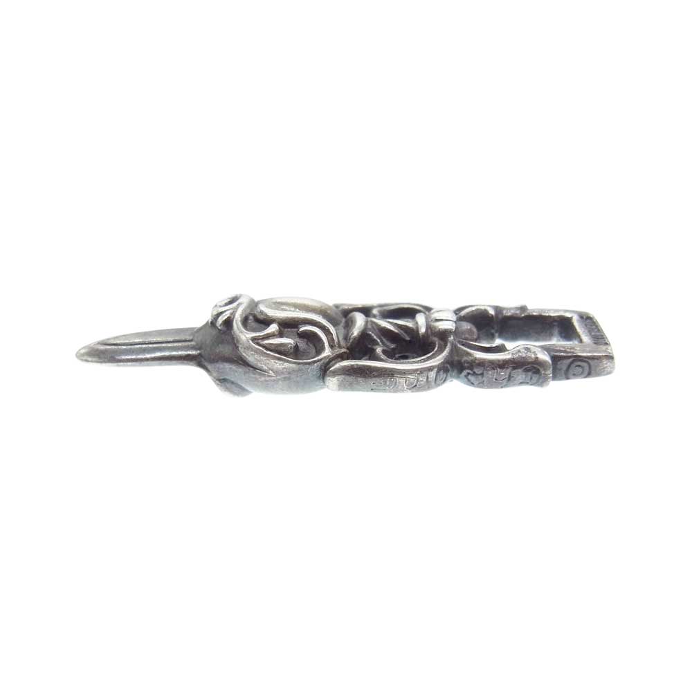 CHROME HEARTS クロムハーツ（原本無） DAGGER HEART ダガー ハート ペンダント【中古】