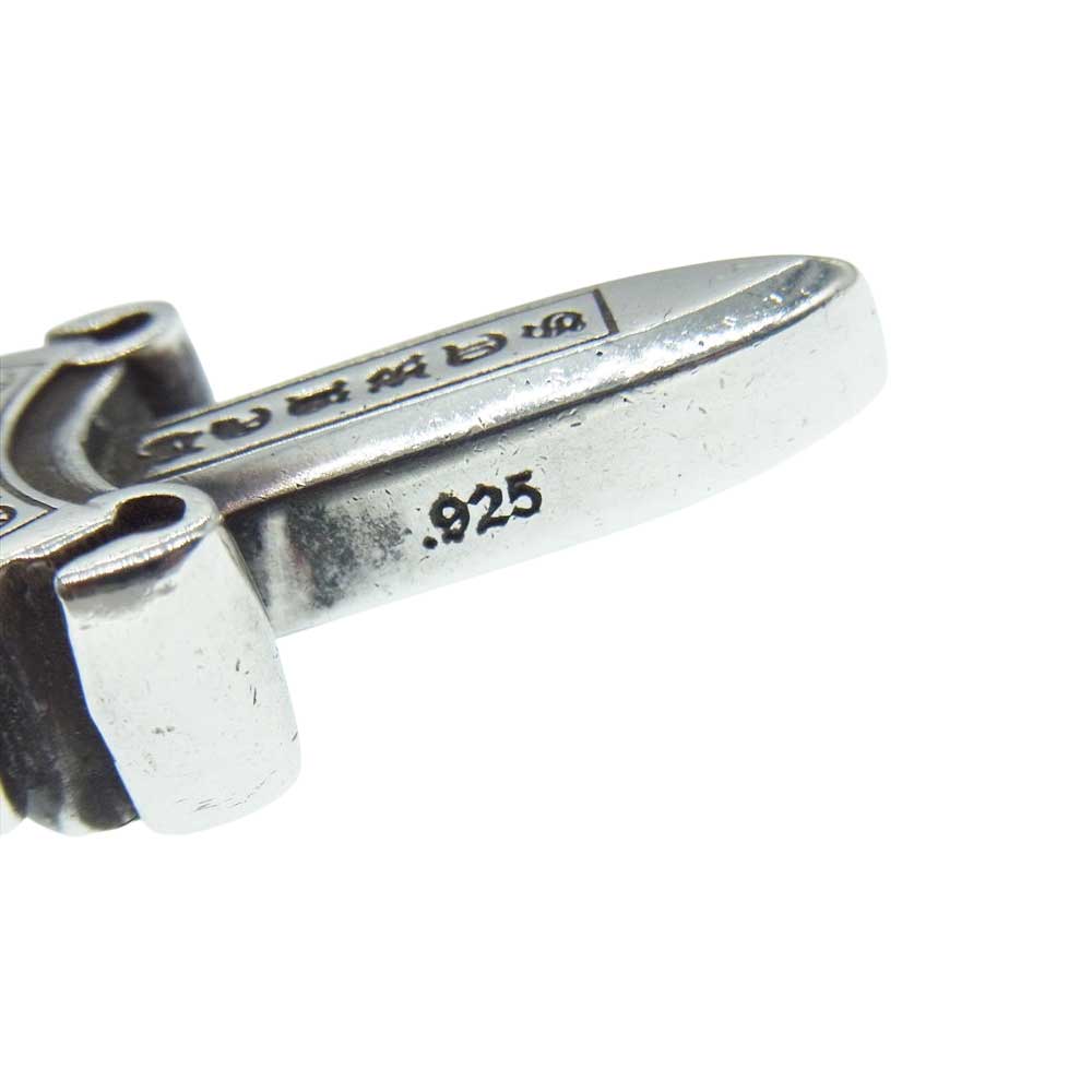 CHROME HEARTS クロムハーツ（原本無） DOUBLE DAGGER ダブル ダガー ペンダント トップ チャーム【中古】