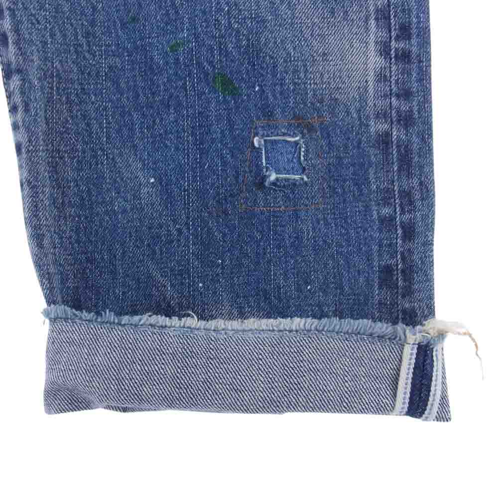 VISVIM ビズビム 0223905005003 ICT限定 SS JOURNEYMAN PANTS TACKED CRASH デニムパンツ インディゴブルー系 2【極上美品】【中古】