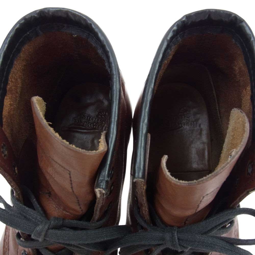 RED WING レッドウィング 9016 BECKMAN BOOT ベックマン レースアップ ブーツ ブラウン系 US9【中古】