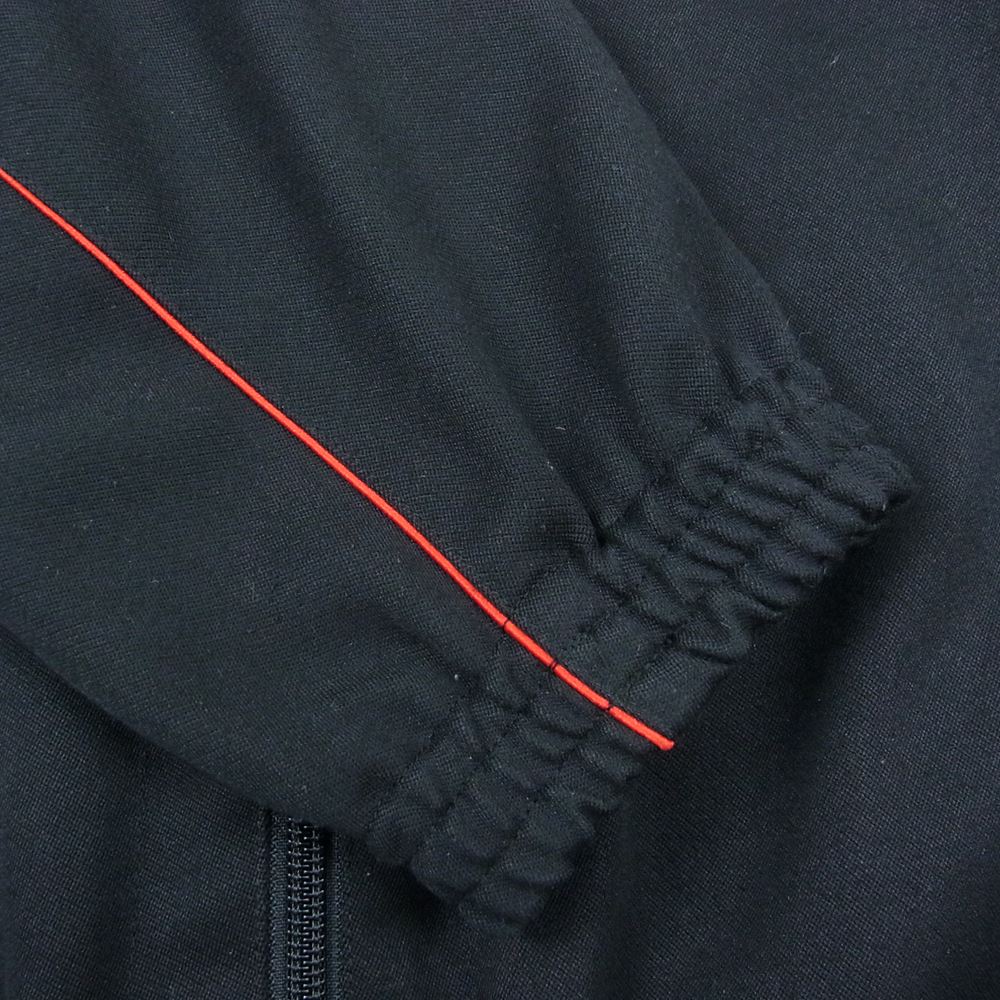 ダブレット 18SS14BL65 CHAOS EMBROIDERY TRACK HOODIE カオス 刺繍 エンブロイダリ― トラック フーディー ジップ パーカー ブラック系 M【中古】