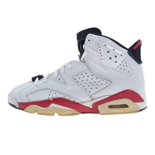 NIKE AIR JORDAN ナイキ ジョーダン 384664-102 【観賞用】 AIR JORDAN 6 RETRO BULLS エアジョーダン レトロ ホワイト系 27.5cm【中古】