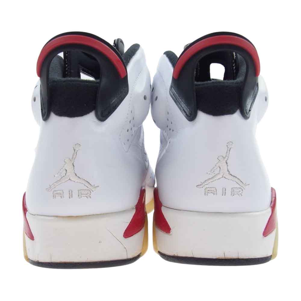NIKE AIR JORDAN ナイキ ジョーダン 384664-102 【観賞用】 AIR JORDAN 6 RETRO BULLS エアジョーダン レトロ ホワイト系 27.5cm【中古】