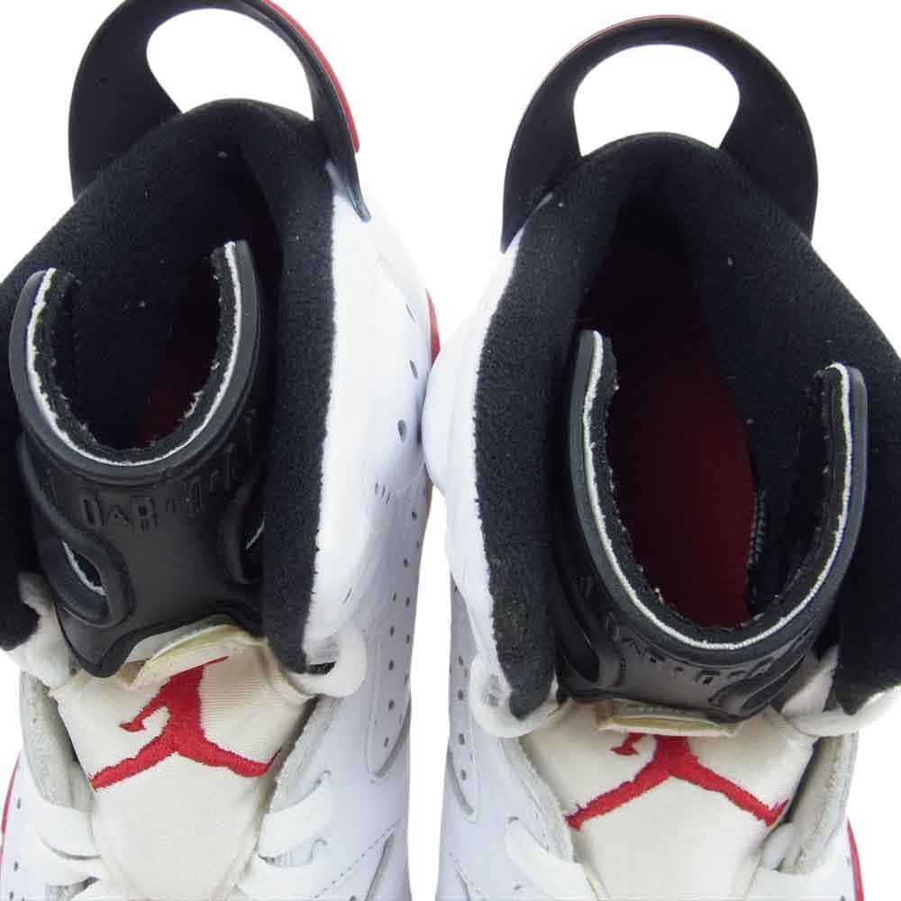 NIKE AIR JORDAN ナイキ ジョーダン 384664-102 【観賞用】 AIR JORDAN 6 RETRO BULLS エアジョーダン レトロ ホワイト系 27.5cm【中古】