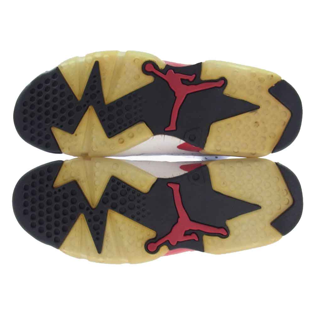NIKE AIR JORDAN ナイキ ジョーダン 384664-102 【観賞用】 AIR JORDAN 6 RETRO BULLS エアジョーダン レトロ ホワイト系 27.5cm【中古】