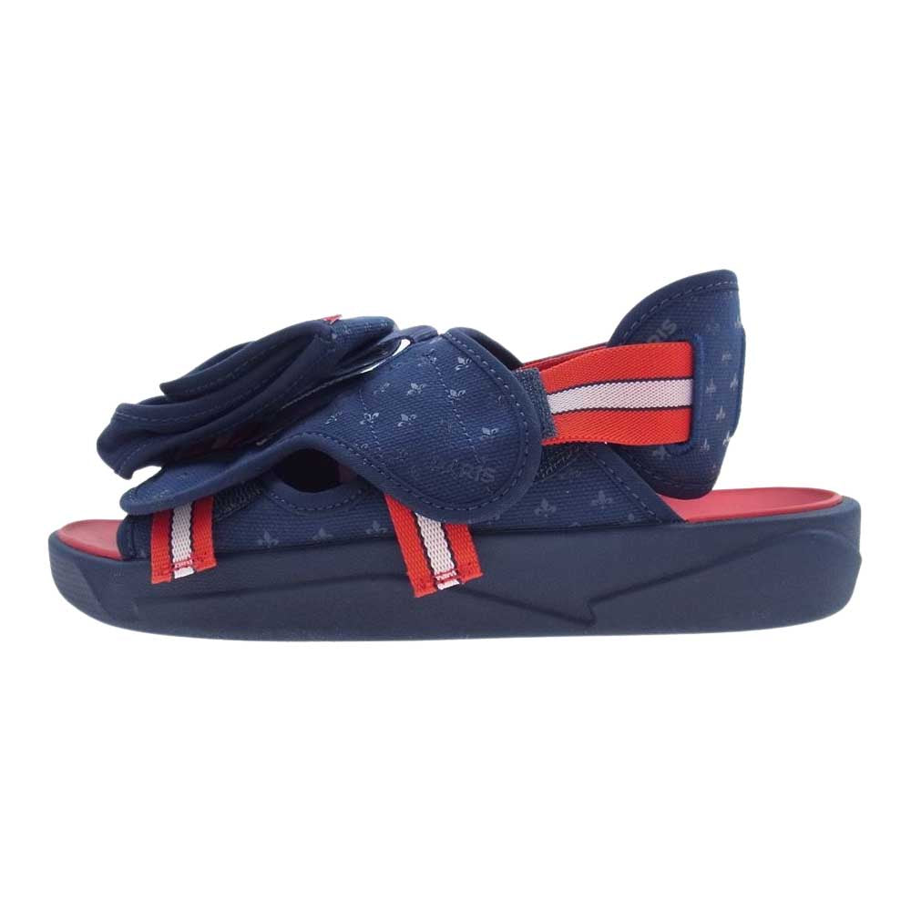 NIKE AIR JORDAN ナイキ ジョーダン 21SS DJ2992-400 JORDAN BRAND JORDAN LS SLIDE PSG ジョーダン ブランド ジョーダン スライド サンダル ネイビー系 レッド系 28.0cm【美品】【中古】