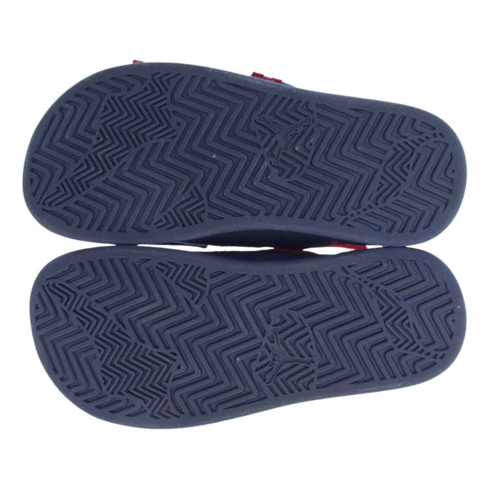 NIKE AIR JORDAN ナイキ ジョーダン 21SS DJ2992-400 JORDAN BRAND JORDAN LS SLIDE PSG ジョーダン ブランド ジョーダン スライド サンダル ネイビー系 レッド系 28.0cm【美品】【中古】