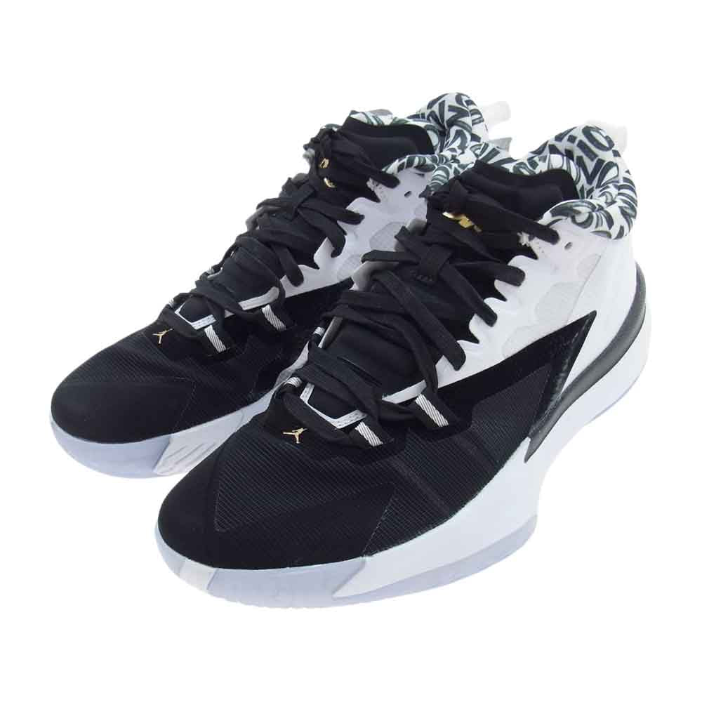 NIKE ナイキ DA3129-002 JORDAN ZION 1 PF ジョーダン ザイオン スニーカー ブラック系 ホワイト系 27.5cm【中古】
