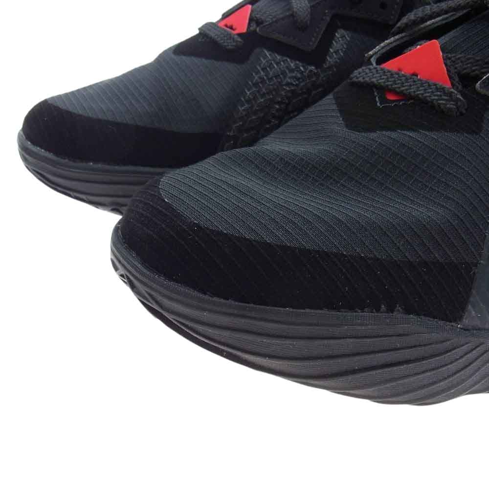 NIKE ナイキ CV7562-001 LEBRON XVIII LOW レブロン 18 ロー スニーカー ブラック系 27cm【美品】【中古】