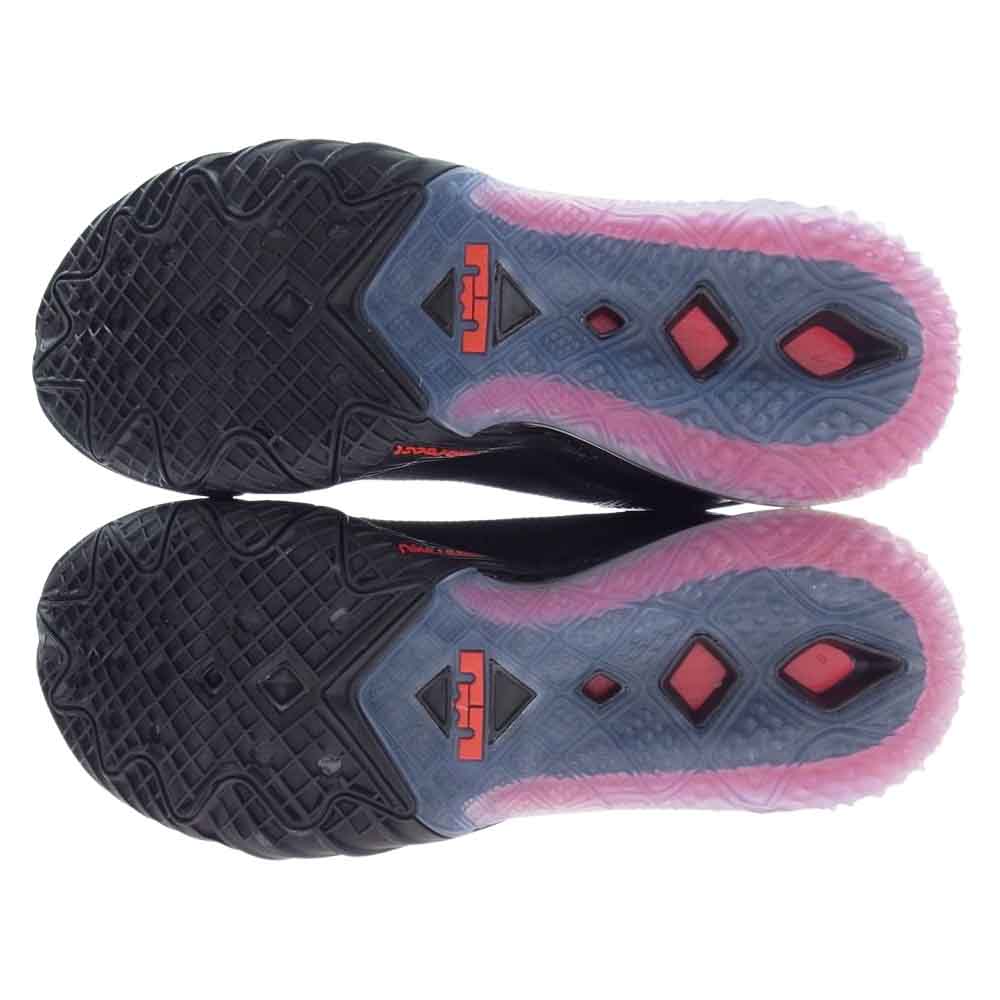 NIKE ナイキ CV7562-001 LEBRON XVIII LOW レブロン 18 ロー スニーカー ブラック系 27cm【美品】【中古】
