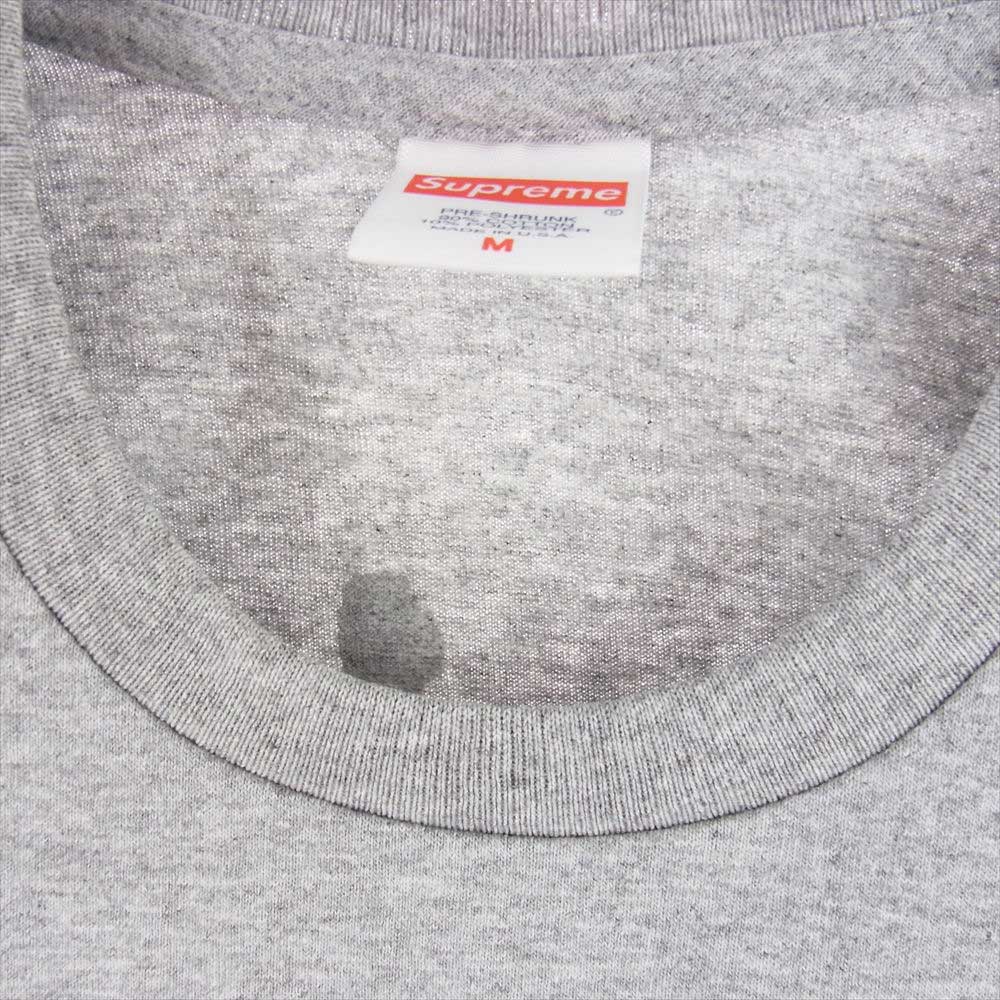 Supreme シュプリーム 22AW  Duck Down Music Enta Da Stage Tee ダックダウンミュージックエンタダステージ フロントプリント Tシャツ グレー系 M【極上美品】【中古】