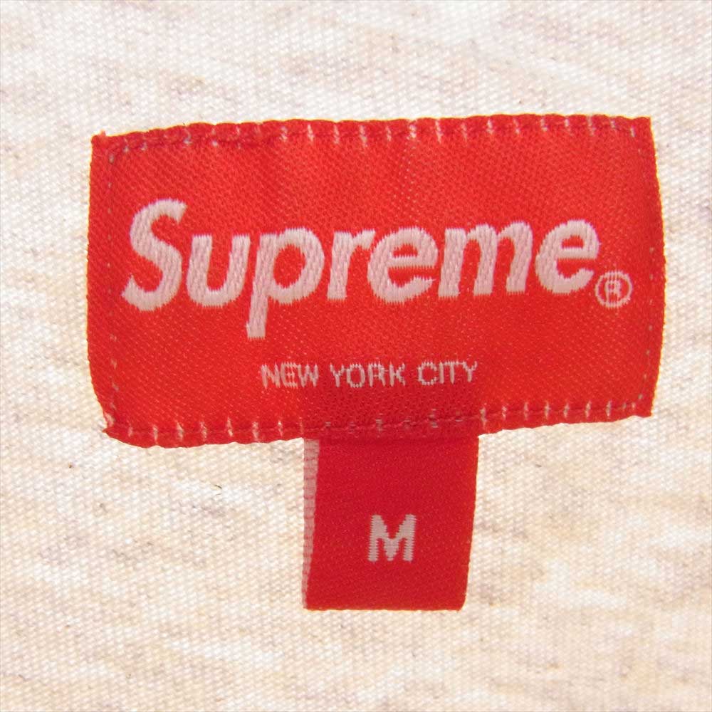 Supreme シュプリーム 22AW  Small Box L/S Tee スモールボックス ロングスリーブ 長袖 Tシャツ グレー系 M【極上美品】【中古】