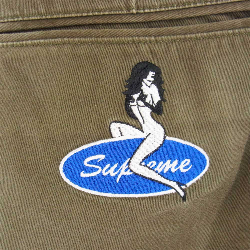 Supreme シュプリーム 22AW Pin Up Chino Pant ピンアップ チノ パンツ カーキ系 30【中古】