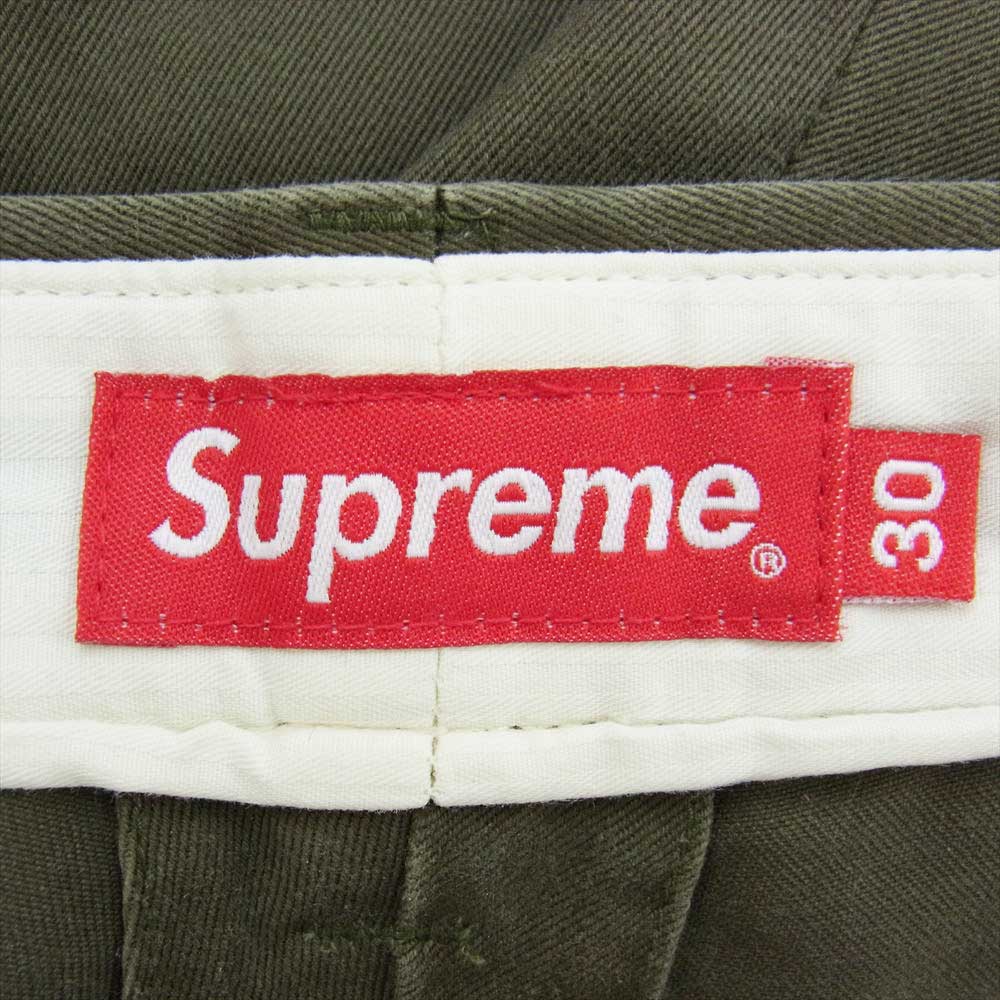 Supreme シュプリーム 22AW Pin Up Chino Pant ピンアップ チノ パンツ カーキ系 30【中古】