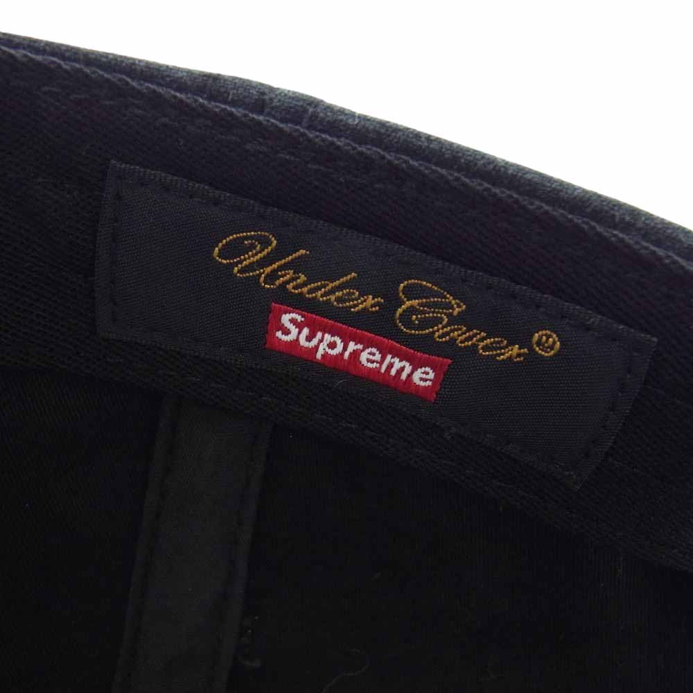 Supreme シュプリーム 23SS × Undercover Studded 6-Panel Cap キャップ ブラック系【中古】