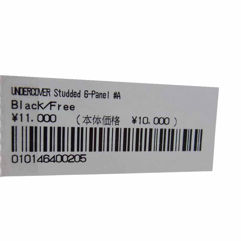 Supreme シュプリーム 23SS × Undercover Studded 6-Panel Cap キャップ ブラック系【中古】