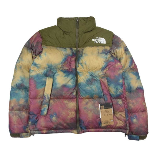 THE NORTH FACE ノースフェイス ND92235 NOVELTY NUPTSE JACKET ノベルティー ヌプシ ダウン ジャケット  アイスダイアンテロブタン M【美品】【中古】