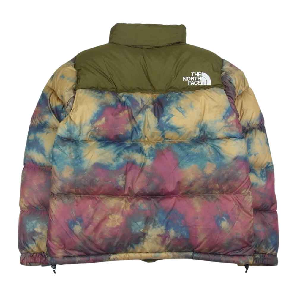 THE NORTH FACE ノースフェイス ND92235 NOVELTY NUPTSE JACKET ノベルティー ヌプシ ダウン ジャケット  アイスダイアンテロブタン M【美品】【中古】
