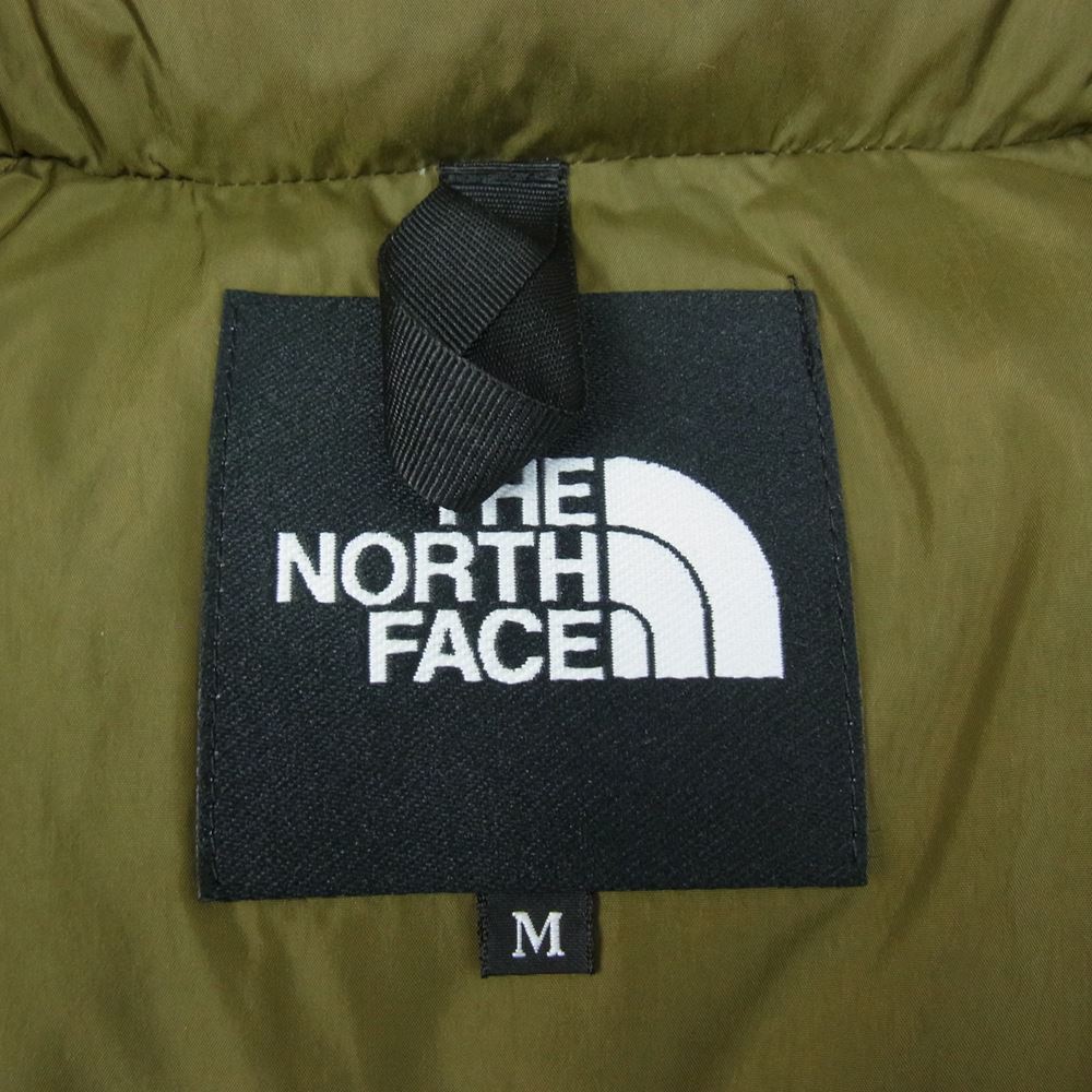 THE NORTH FACE ノースフェイス ND92235 NOVELTY NUPTSE JACKET ノベルティー ヌプシ ダウン ジャケット  アイスダイアンテロブタン M【美品】【中古】