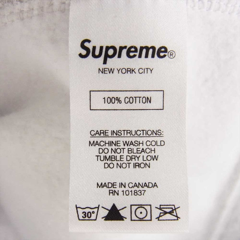 Supreme シュプリーム 20SS  Motion Logo Hooded Sweatshirt モーションロゴ フーデッド スウェットシャツ プルオーバーパーカー　 グレー系 M【美品】【中古】