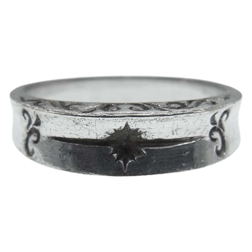 SAAD サード 唐草 リング シルバー系 23号【中古】