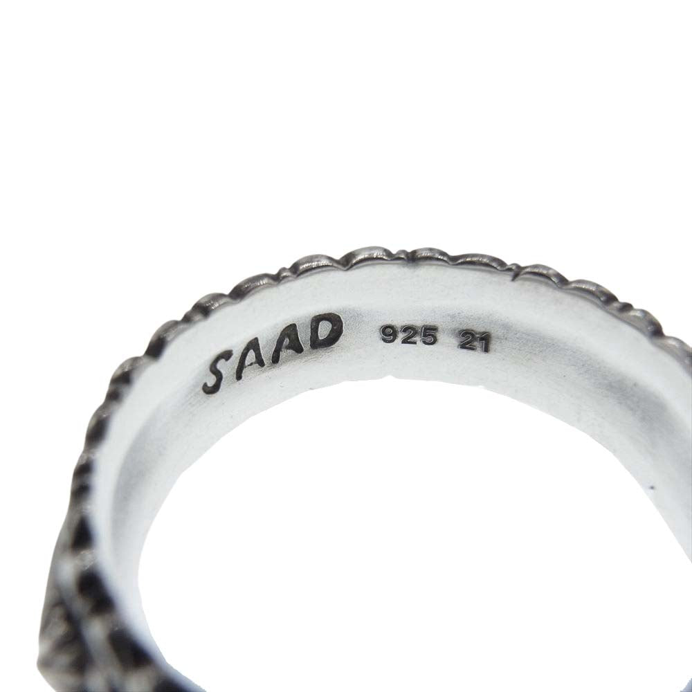 SAAD サード リング シルバー系 21号【中古】 – ブランド古着 LIFE