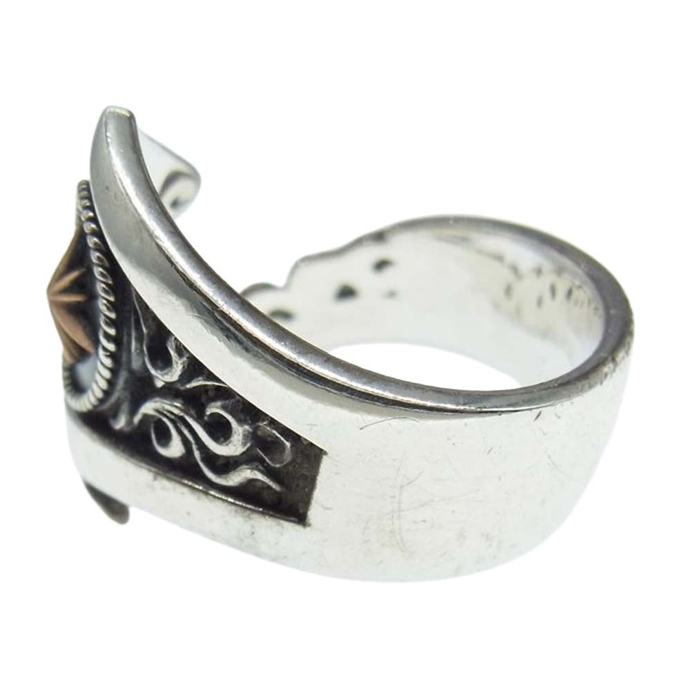 SAAD サード 太陽神 スネーク リング シルバー系 23号【中古】