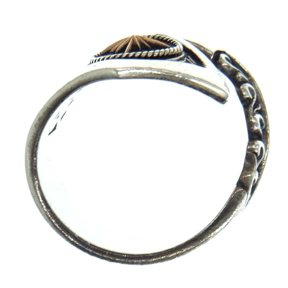 SAAD サード 太陽神 スネーク リング シルバー系 23号【中古】