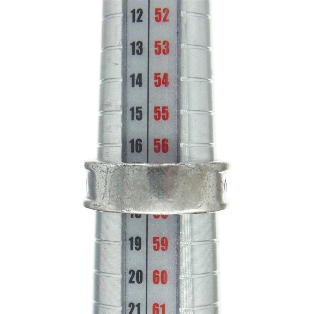 SAAD サード K18 太陽神 唐草 リング シルバー系 17号【中古】