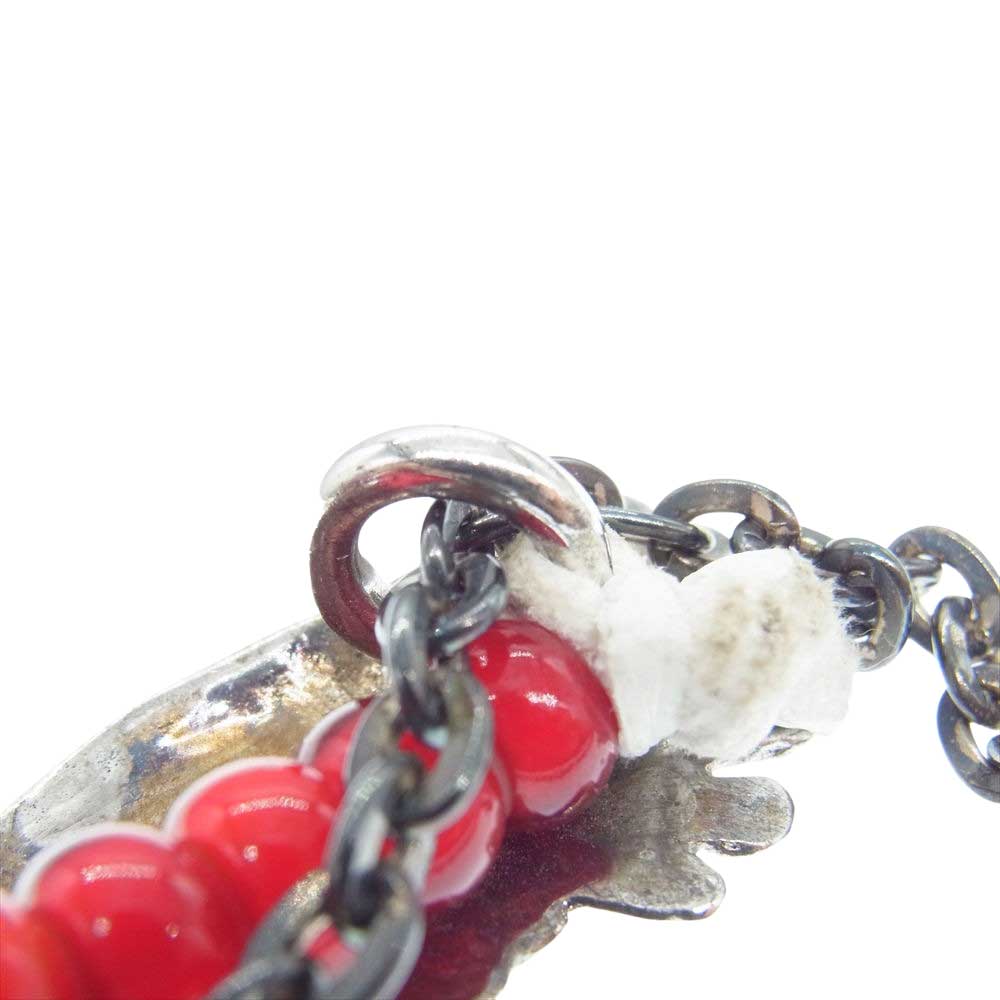 SAAD サード カスタム イーグル 3連フェザー ビーズ ネックレス