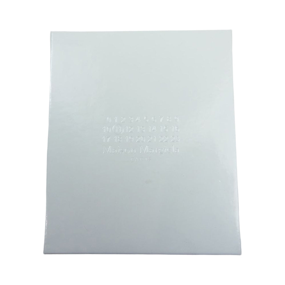 MAISON MARGIELA メゾンマルジェラ SA1UI0012 P4746 ZIP AROUND KEYRING ジップ アラウンド ウォレット 財布 キーリング ブラック系【新古品】【未使用】【中古】
