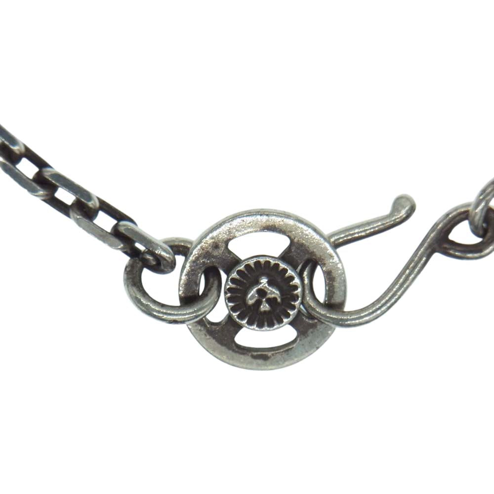 WINGROCK ウィングロック シルバーメタル メディスンホイール フック チェーン ネックレス シルバー系【中古】