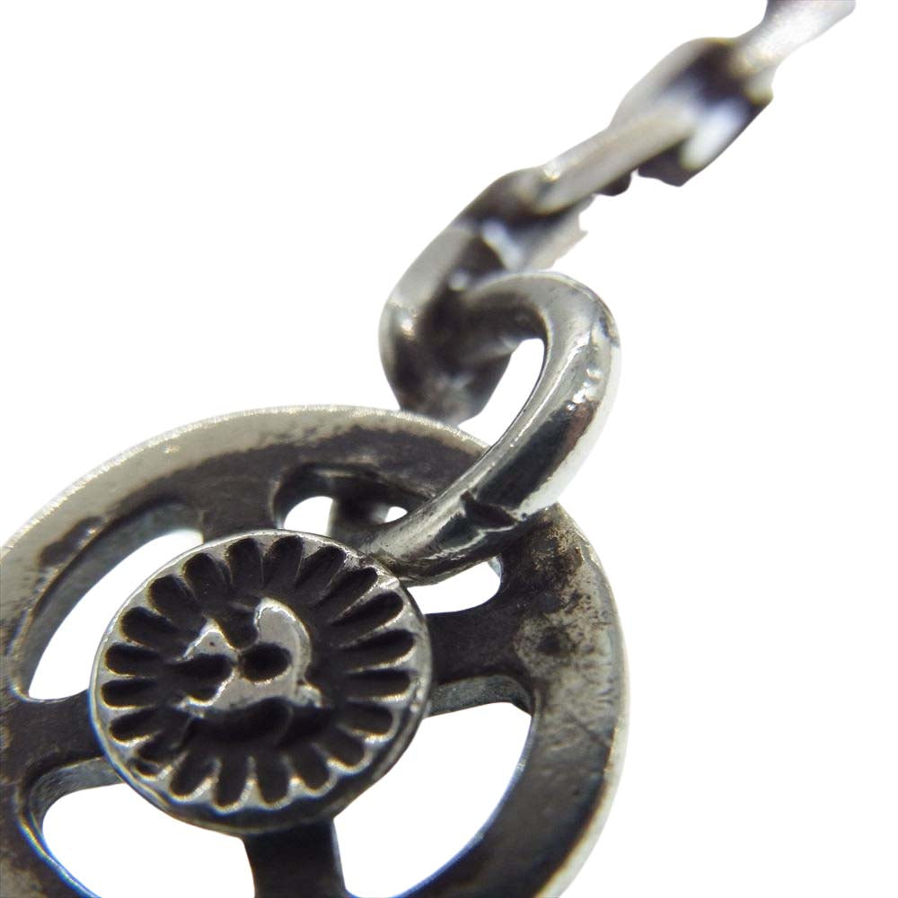 WINGROCK ウィングロック シルバーメタル メディスンホイール フック チェーン ネックレス シルバー系【中古】