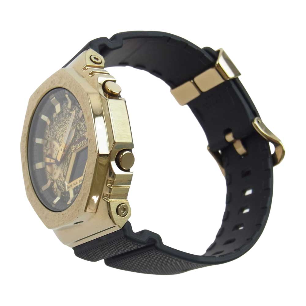 CASIO G-SHOCK カシオ ジーショック GM-2100MG-1AJR ANALOG-DIGITAL アナログ デジタル アナデジ 月面 ムーン ウォッチ 腕時計 ゴールド系 ブラック系【中古】