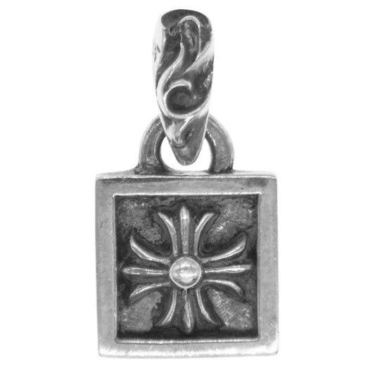 CHROME HEARTS クロムハーツ（原本無） フレームド CHプラス ペンダント トップ チャーム シルバー系【中古】