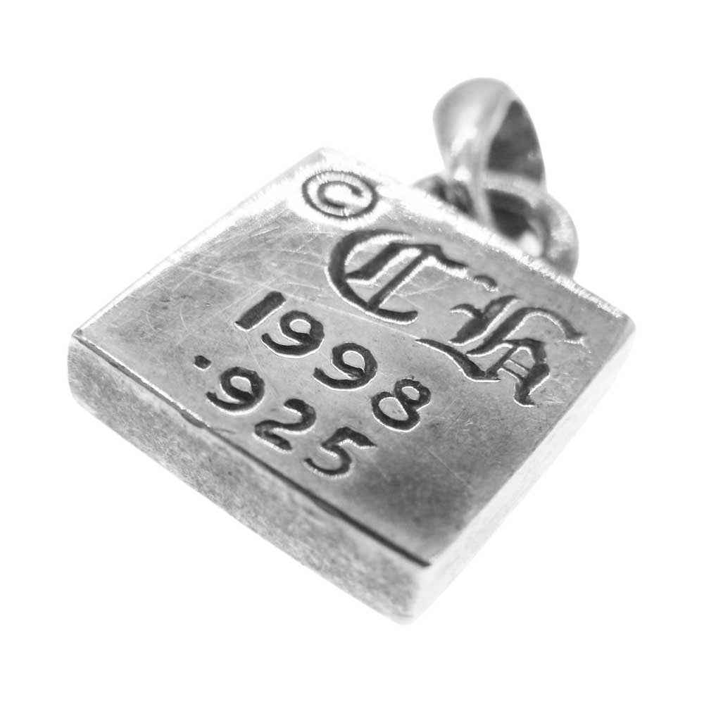 CHROME HEARTS クロムハーツ（原本無） フレームド CHプラス ペンダント トップ チャーム シルバー系【中古】