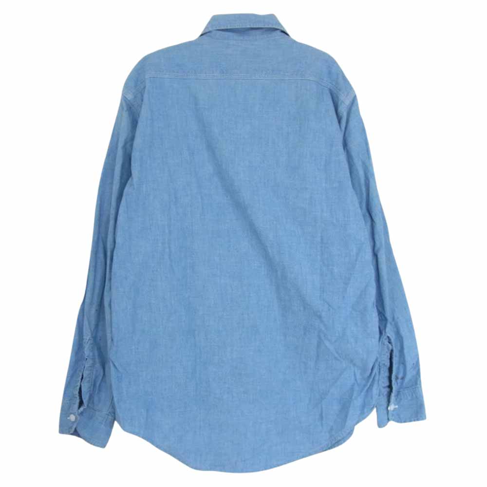 ビックマック 60s Penneys ペニーズ シャンブレー 長袖 シャツ ブルー系 サイズ表記無【中古】