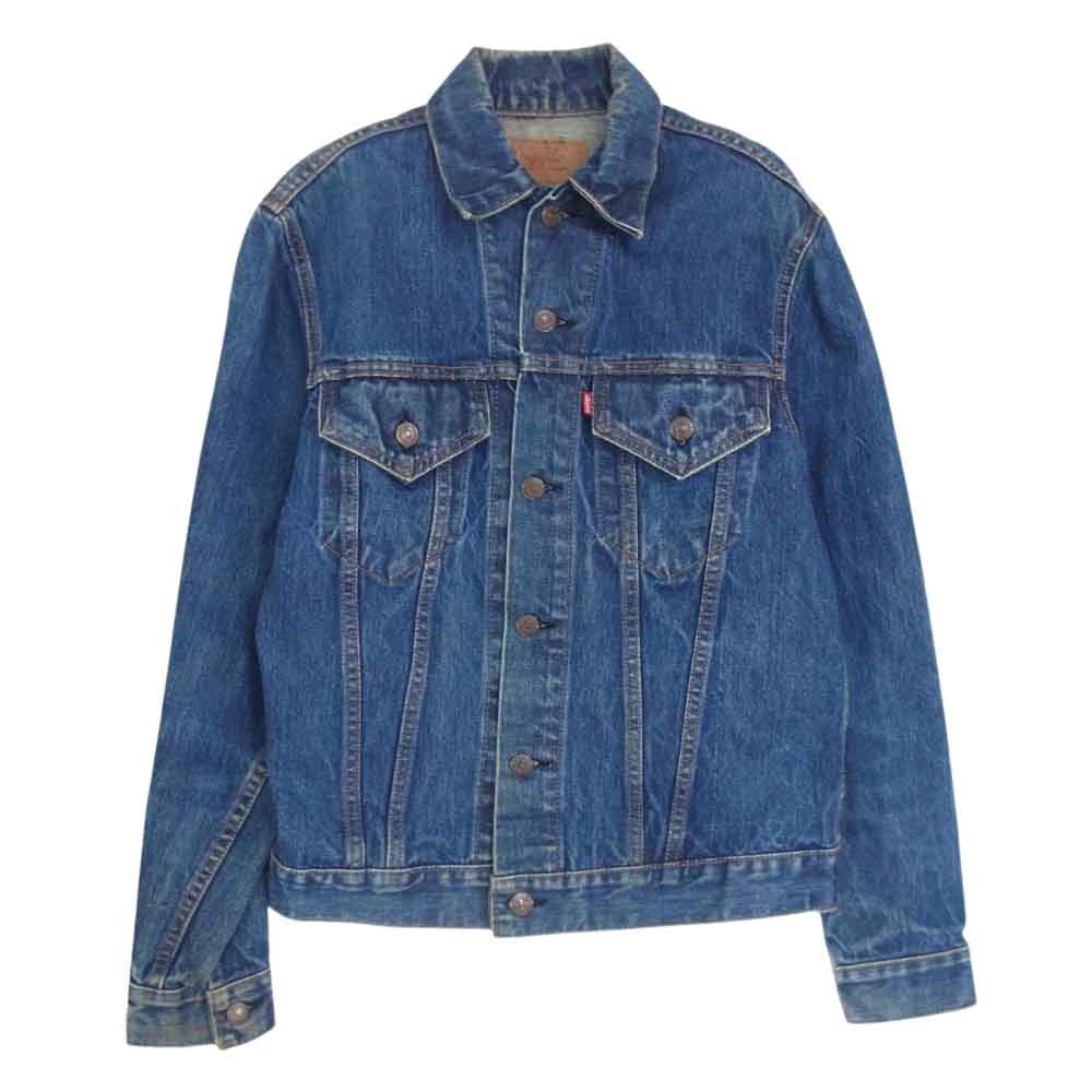 Levi's リーバイス 70s 70505 4th フォース スモールe ケアタグ 初期 デニム ジャケット インディゴブルー系 サイズ表記無【中古】