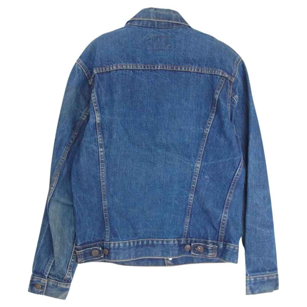 Levi's リーバイス 70s 70505 4th フォース スモールe ケアタグ 初期 デニム ジャケット インディゴブルー系 サイズ表記無【中古】