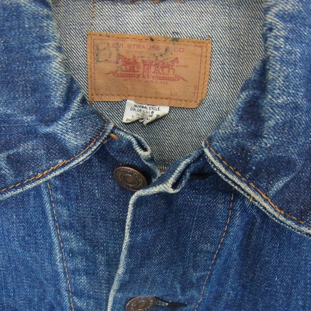 Levi's リーバイス 70s 70505 4th フォース スモールe ケアタグ 初期