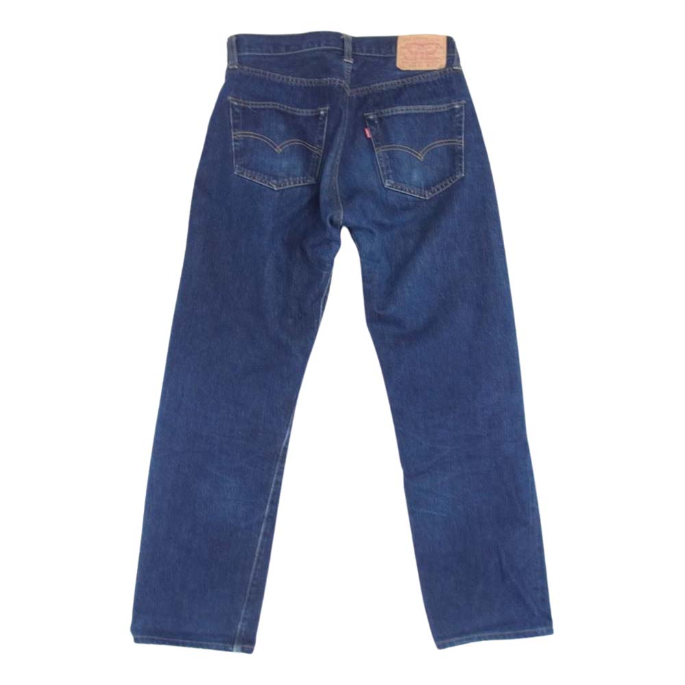 Levi's リーバイス 98年製 501 ボタン裏刻印555 バレンシア工場製 BIGE 隠しリベット デニム パンツ インディゴブルー系 32【中古】