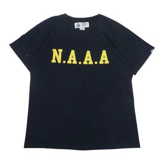 CHALLENGER チャレンジャー NAAA プリント 半袖 Tシャツ ブラック系 M【中古】