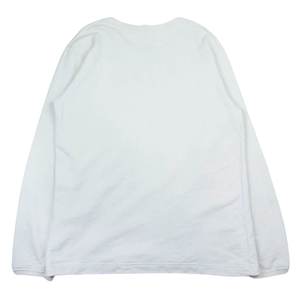 COMME des GARCONS コムデギャルソン W25119 SHIRT クルーネック スウェット ホワイト系 ホワイト系 X【中古】