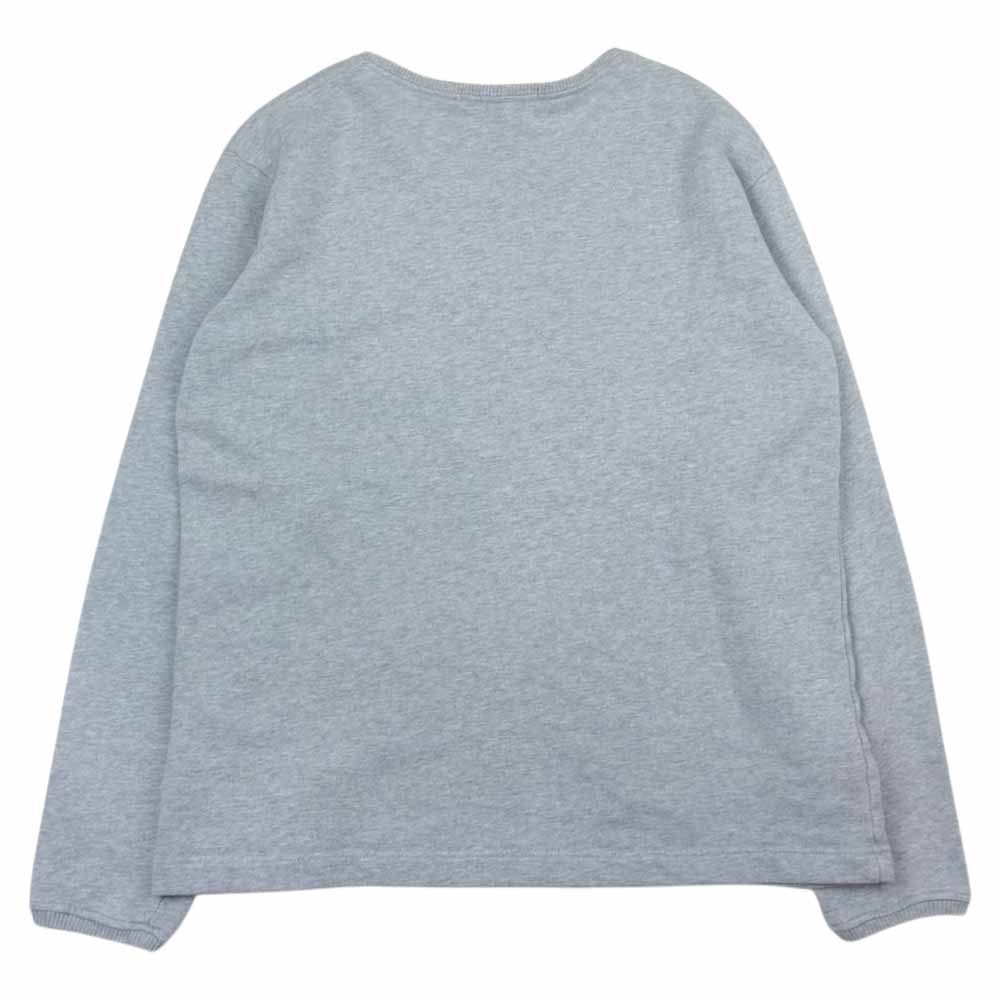 COMME des GARCONS コムデギャルソン W25119 SHIRT クルーネック スウェット グレー グレー系 M【中古】