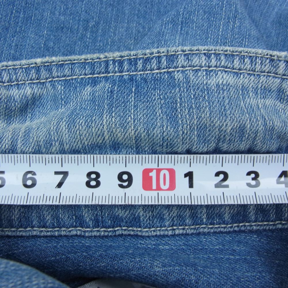 CHALLENGER チャレンジャー CLG-SH011-008  L/S DENIM SHIRTS デニム シャツ コンチョボタン インディゴブルー系 M【中古】