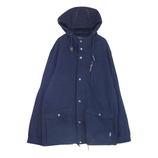Eddie Bauer エディー・バウアー スウェット マウンテン パーカー ネイビー系 XL【中古】
