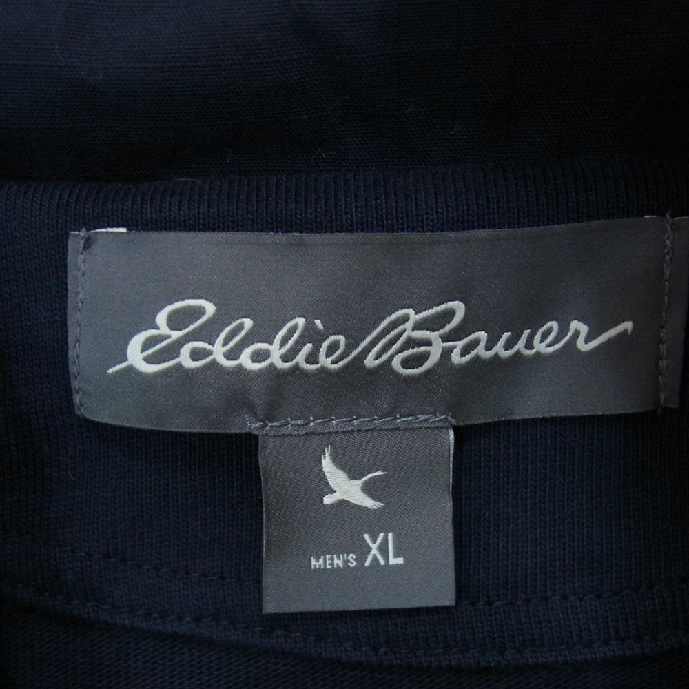 Eddie Bauer エディー・バウアー スウェット マウンテン パーカー ネイビー系 XL【中古】