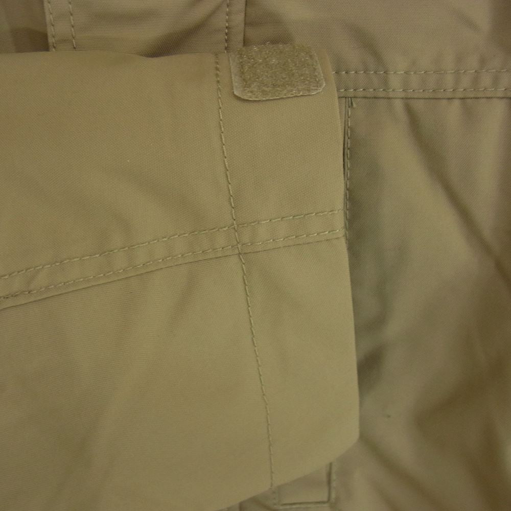 Eddie Bauer エディー・バウアー キルティング ライナー付き フードファー ナイロン ジャケット ベージュ  ベージュ系 L【中古】