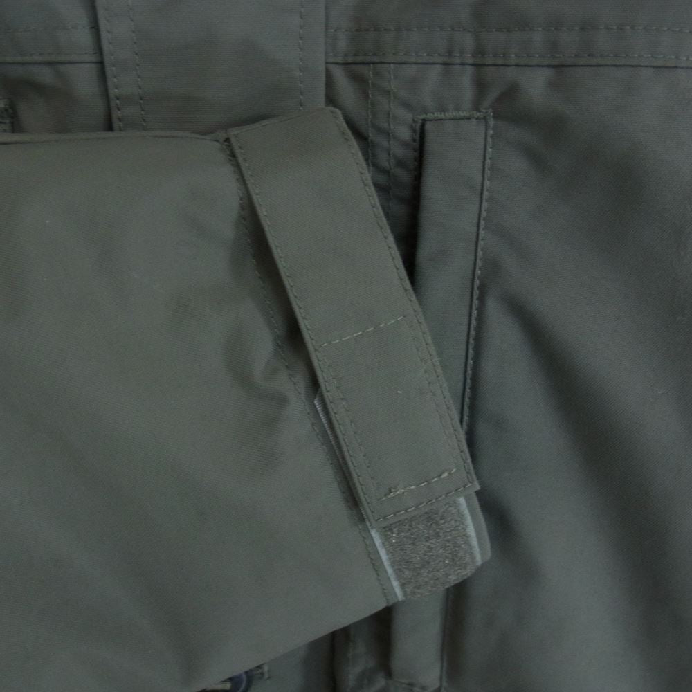 Eddie Bauer エディー・バウアー キルティング ライナー付き フードファー ナイロン ジャケット  カーキ系 XL【中古】